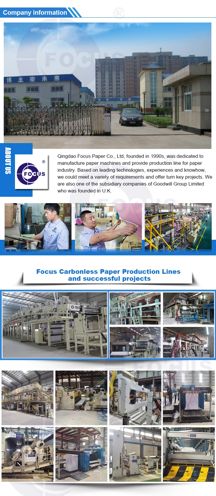Papier samokopiujący Focus Brand NCR Niebieski/czarny papier samokopiujący 9