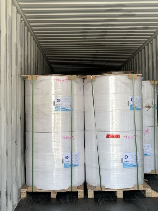 Black Image High Smoothness Surface Jumbo Thermal Paper Roll For Cash Register Roll or Thermal Label