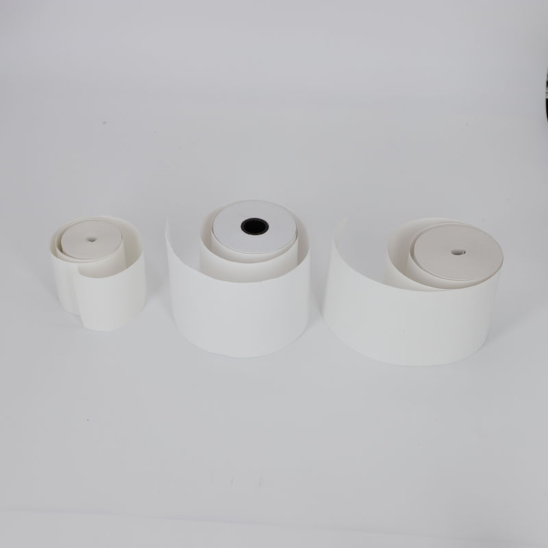 BPA Free 55gsm 520/640/795/800/1035MM Black Image Office Paper Thermal Paper Jumbo Roll