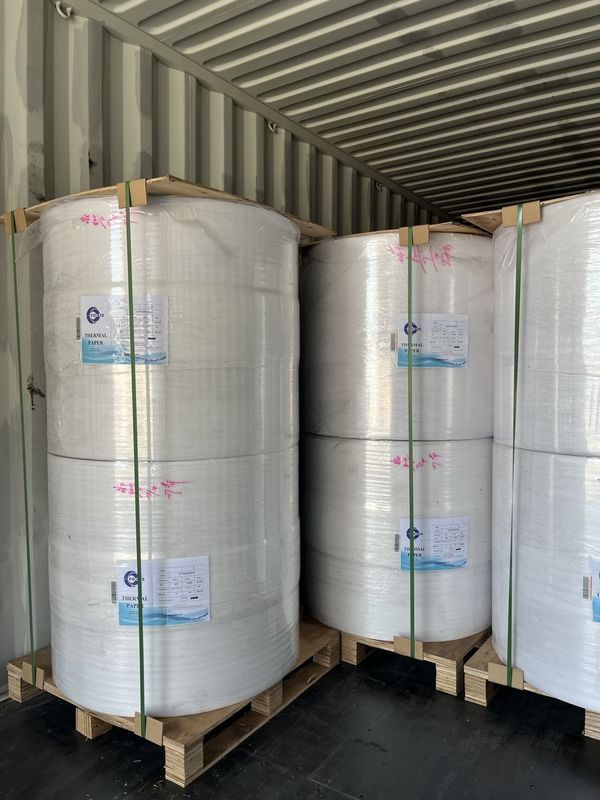 virgin wood pulp cash register thermal paper roll 45gsm/55gsm/65gsm/70gsm 810mm/1035mm