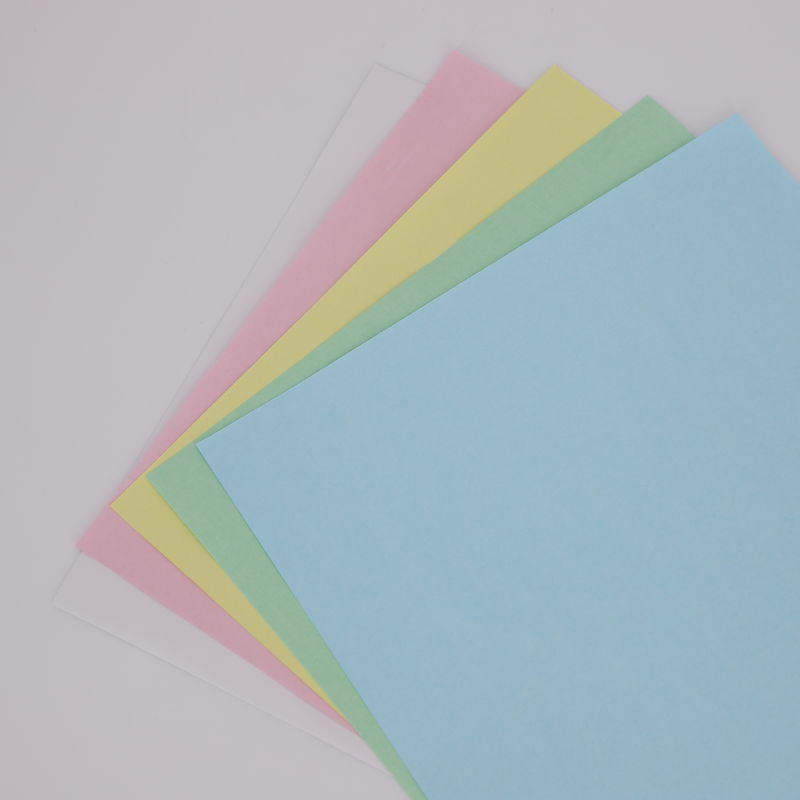 NCR Paper carbonless copy paper enabling document duplication for business forms and receipts with instant clean copies
