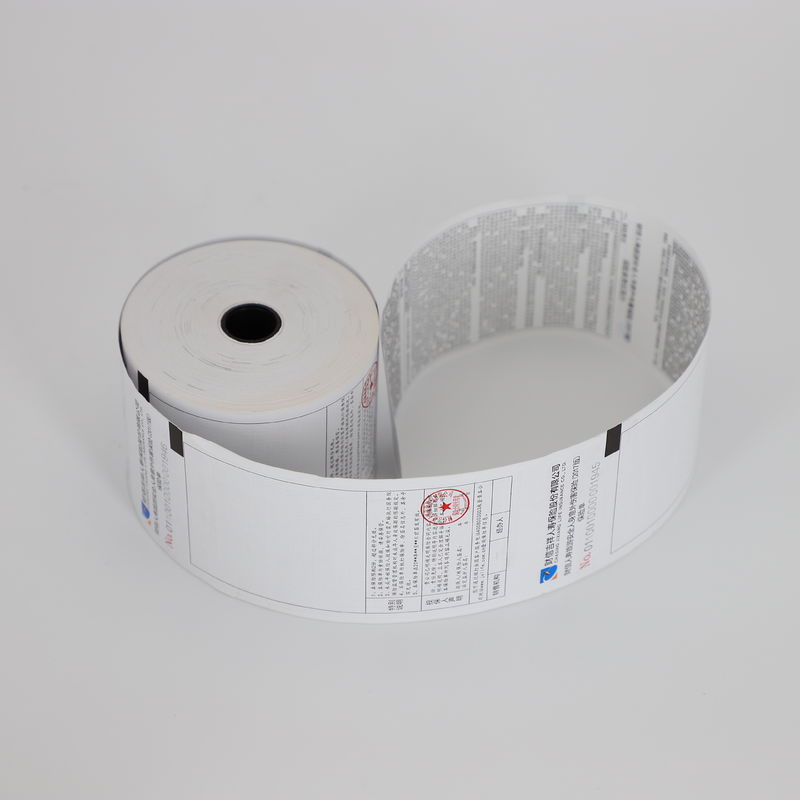 NCR Paper carbonless copy paper enabling document duplication for business forms and receipts with instant clean copies