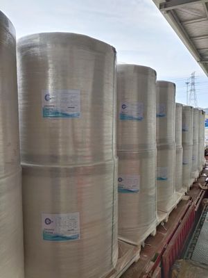 Pulpa drzewna Bez BPA Czarny obraz Jumbo Rolka papieru termicznego 45 48 55 65 g / m2