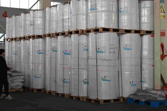 Szklany papier Liner Thermal Label Paper Roll Black Image dla profesjonalnych potrzeb etykietowania